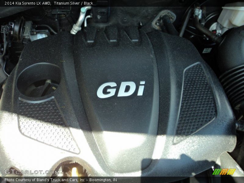 Titanium Silver / Black 2014 Kia Sorento LX AWD