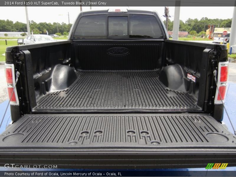 Tuxedo Black / Steel Grey 2014 Ford F150 XLT SuperCab