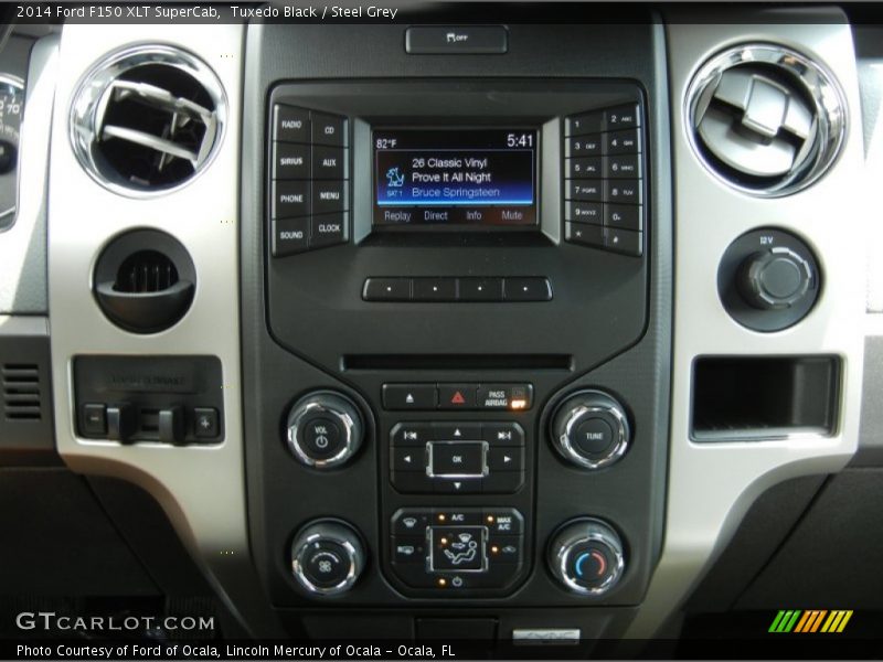 Tuxedo Black / Steel Grey 2014 Ford F150 XLT SuperCab