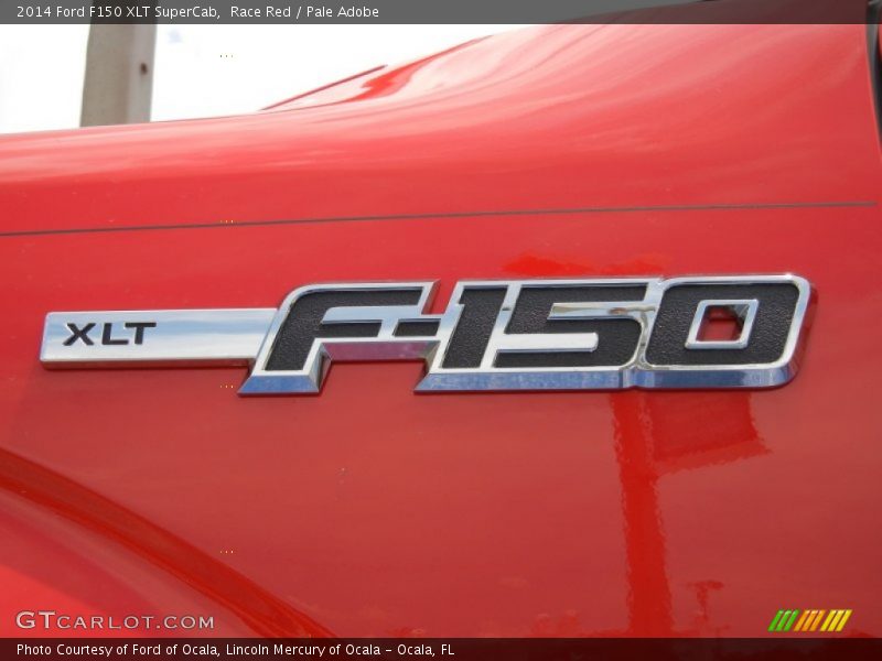 Race Red / Pale Adobe 2014 Ford F150 XLT SuperCab