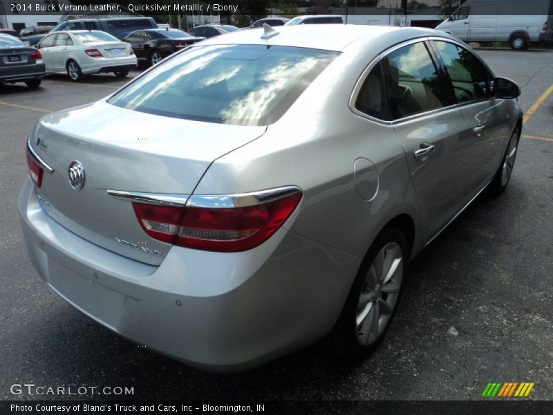 Quicksilver Metallic / Ebony 2014 Buick Verano Leather