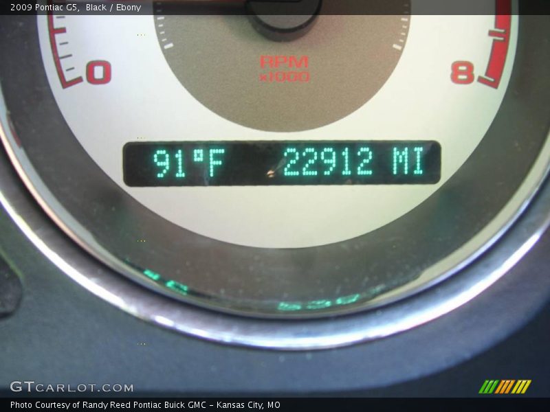 Black / Ebony 2009 Pontiac G5