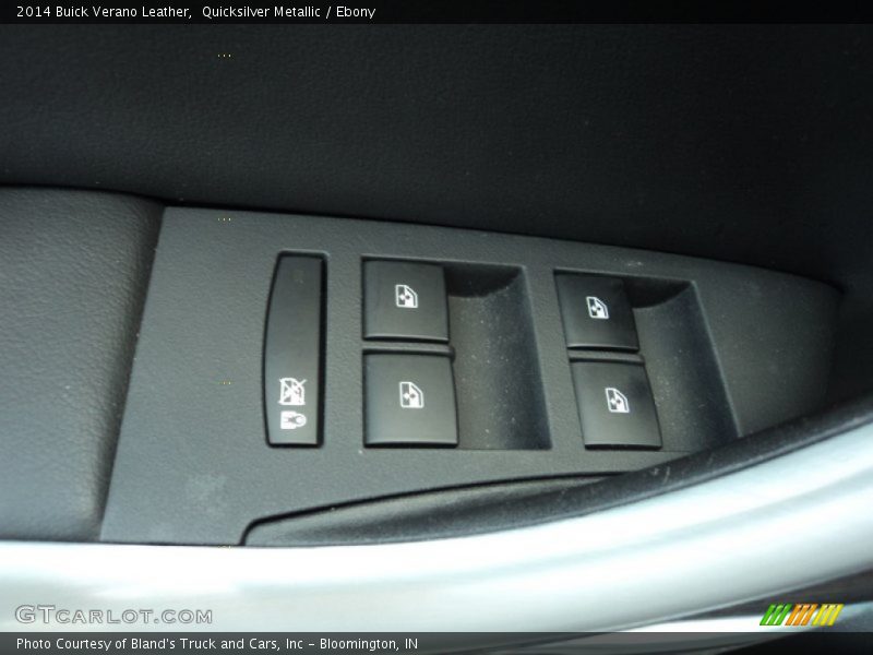 Quicksilver Metallic / Ebony 2014 Buick Verano Leather