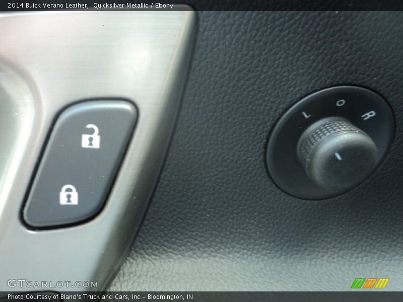 Quicksilver Metallic / Ebony 2014 Buick Verano Leather