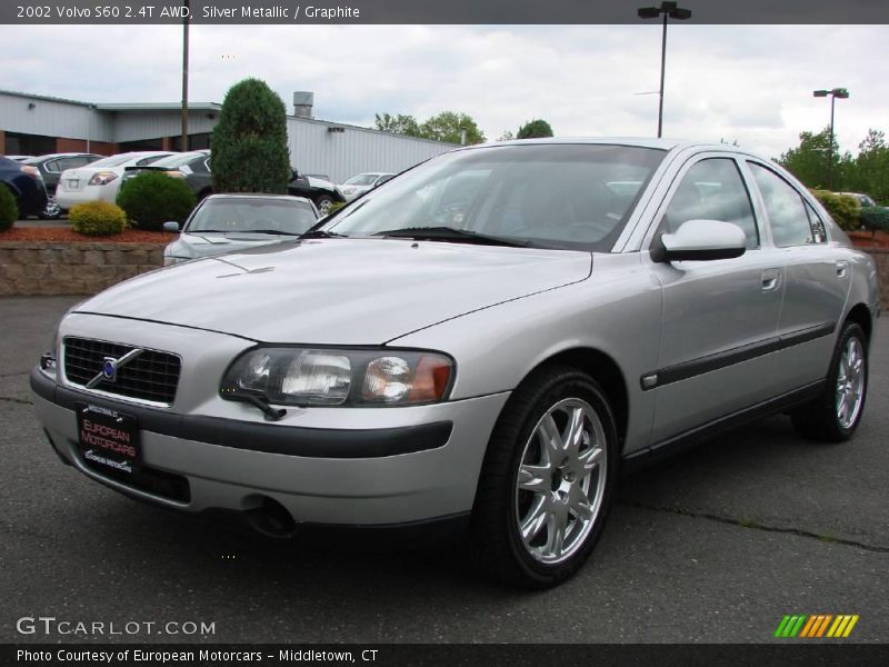 Silver Metallic / Graphite 2002 Volvo S60 2.4T AWD