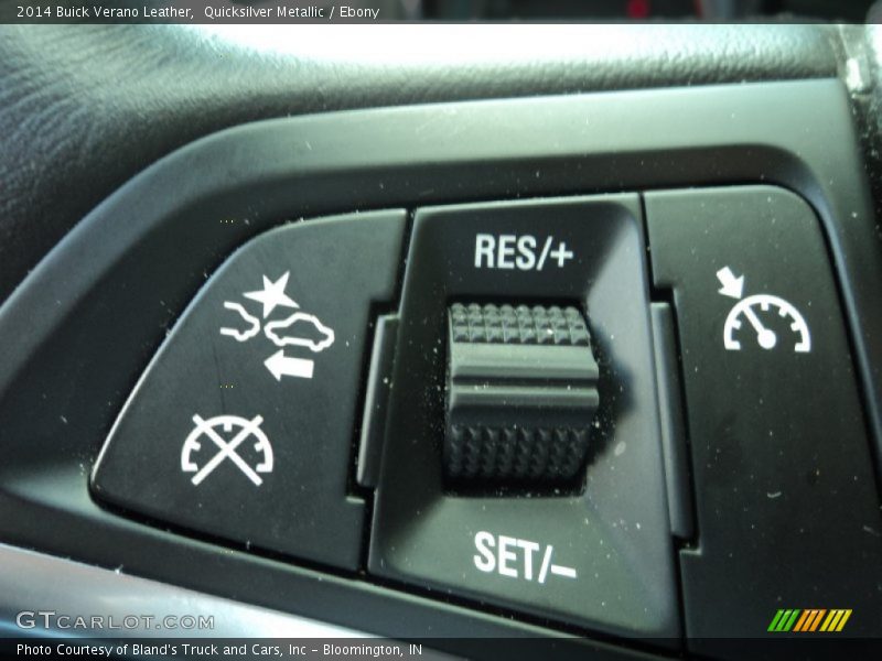 Quicksilver Metallic / Ebony 2014 Buick Verano Leather