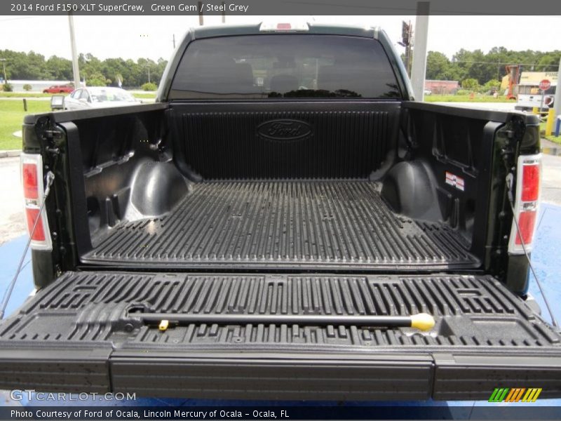 Green Gem / Steel Grey 2014 Ford F150 XLT SuperCrew