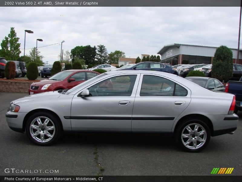 Silver Metallic / Graphite 2002 Volvo S60 2.4T AWD