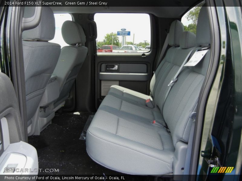 Green Gem / Steel Grey 2014 Ford F150 XLT SuperCrew