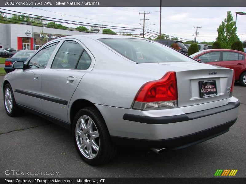 Silver Metallic / Graphite 2002 Volvo S60 2.4T AWD