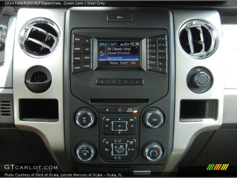 Green Gem / Steel Grey 2014 Ford F150 XLT SuperCrew