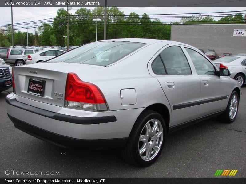 Silver Metallic / Graphite 2002 Volvo S60 2.4T AWD