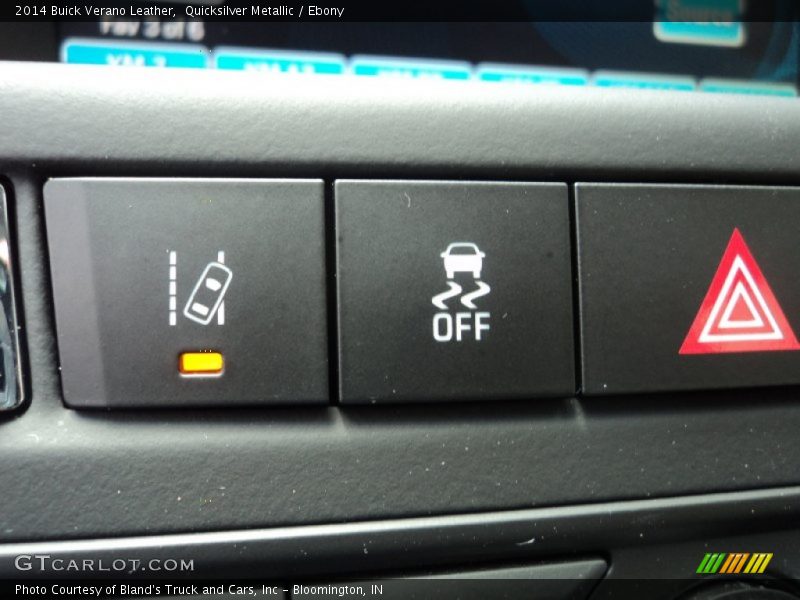 Quicksilver Metallic / Ebony 2014 Buick Verano Leather