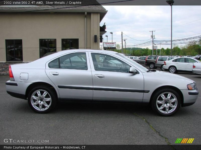 Silver Metallic / Graphite 2002 Volvo S60 2.4T AWD