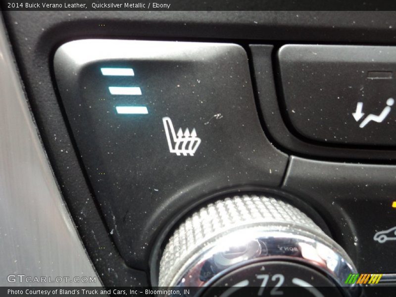 Quicksilver Metallic / Ebony 2014 Buick Verano Leather