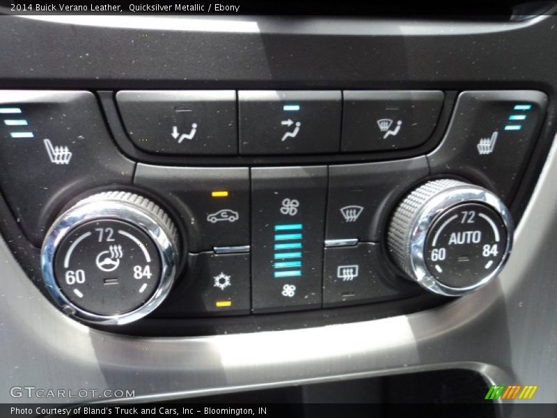 Quicksilver Metallic / Ebony 2014 Buick Verano Leather