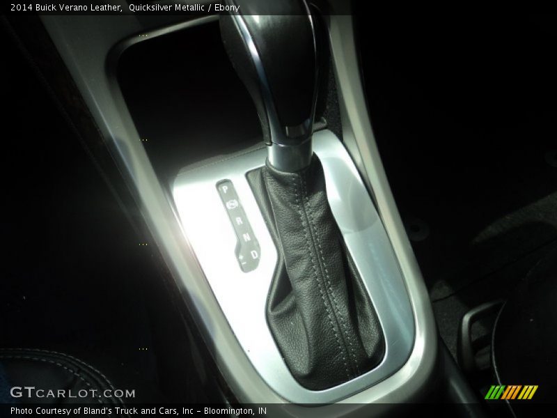 Quicksilver Metallic / Ebony 2014 Buick Verano Leather