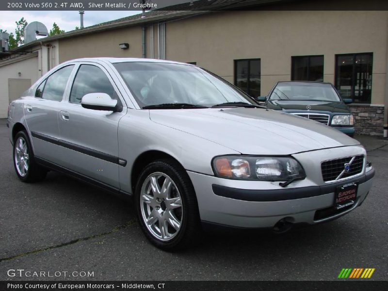 Silver Metallic / Graphite 2002 Volvo S60 2.4T AWD