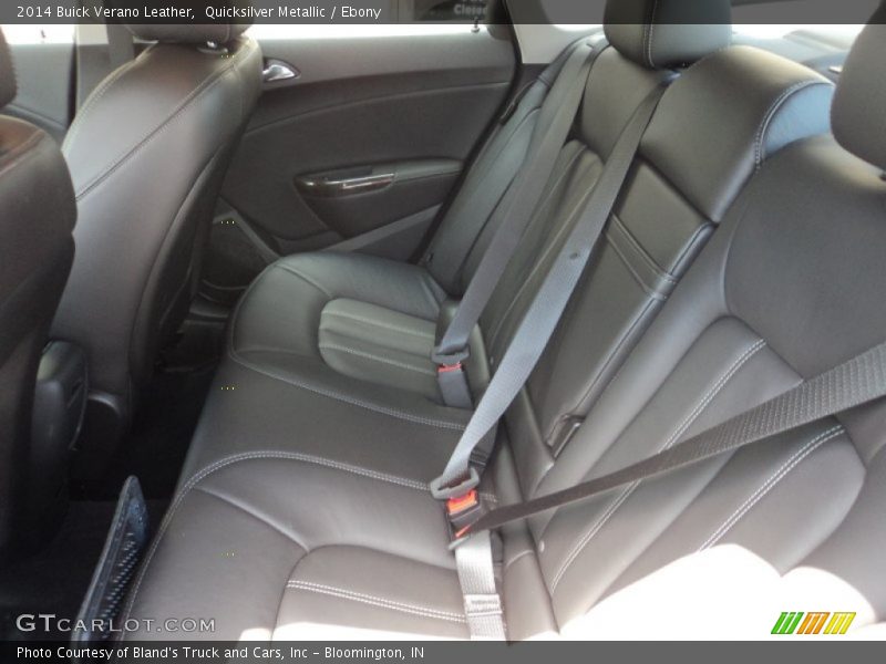 Quicksilver Metallic / Ebony 2014 Buick Verano Leather