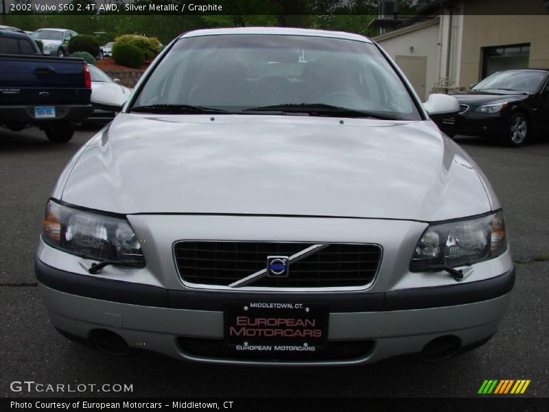Silver Metallic / Graphite 2002 Volvo S60 2.4T AWD