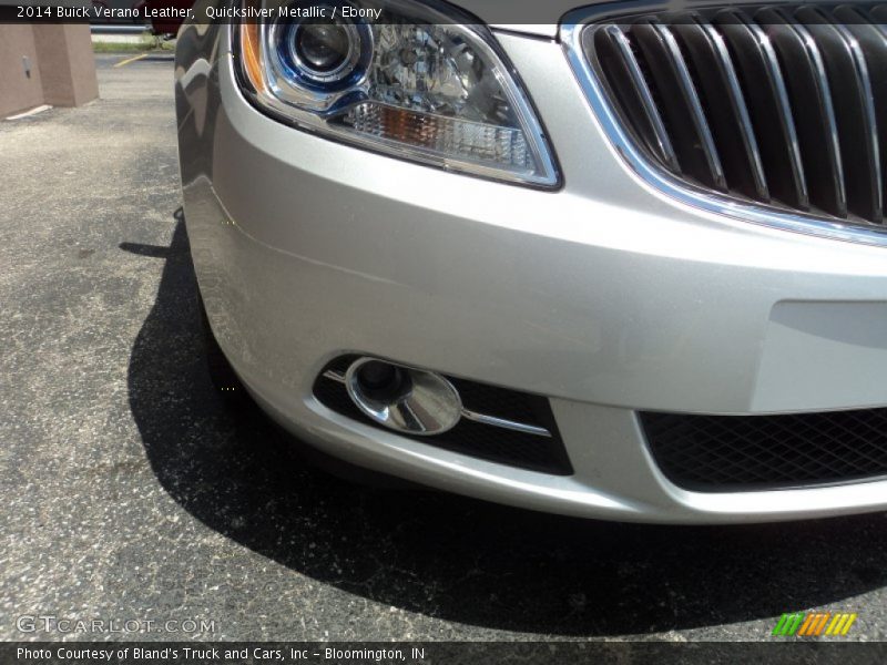 Quicksilver Metallic / Ebony 2014 Buick Verano Leather