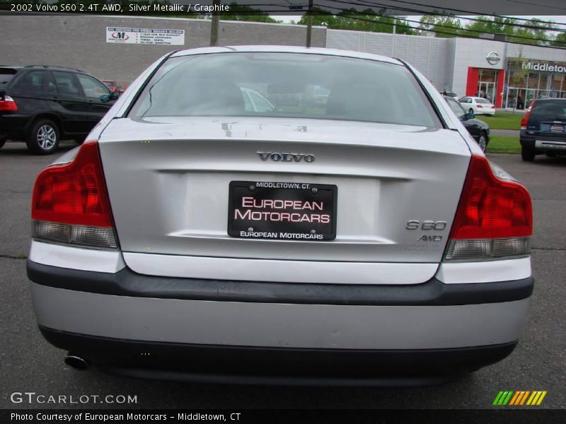 Silver Metallic / Graphite 2002 Volvo S60 2.4T AWD