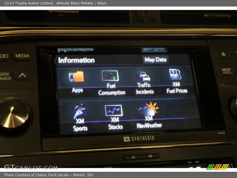 Attitude Black Metallic / Black 2014 Toyota Avalon Limited