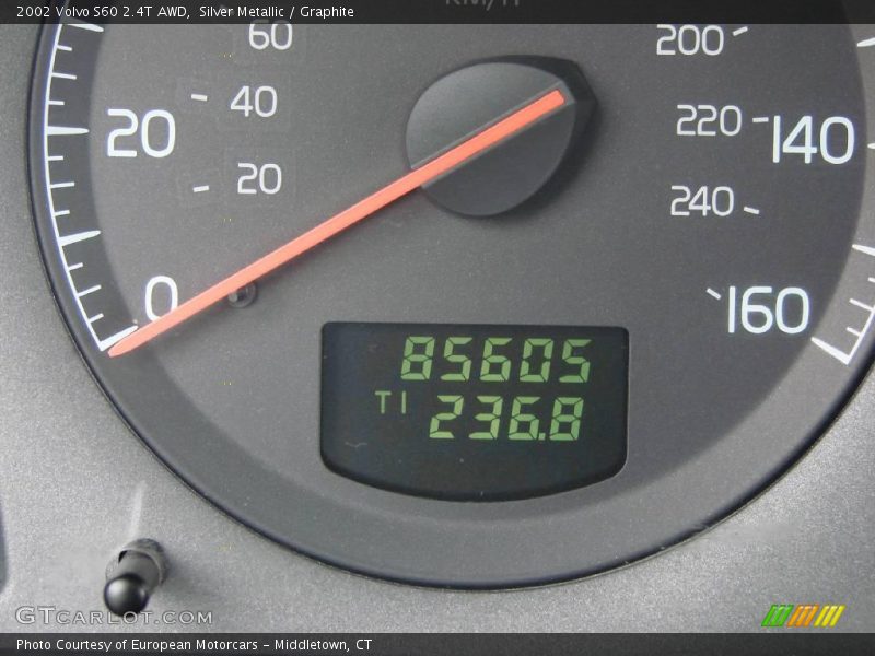 Silver Metallic / Graphite 2002 Volvo S60 2.4T AWD