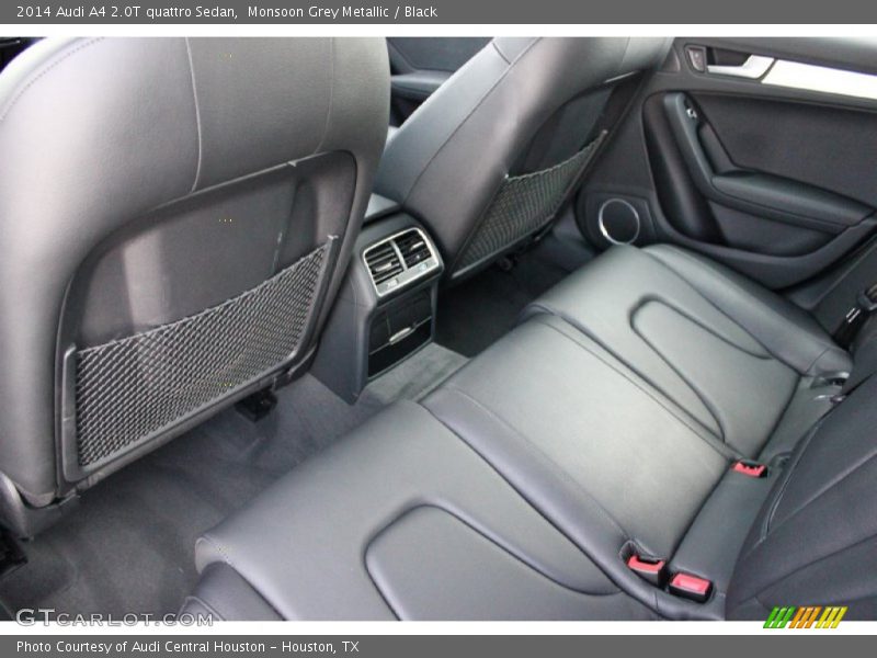 Monsoon Grey Metallic / Black 2014 Audi A4 2.0T quattro Sedan