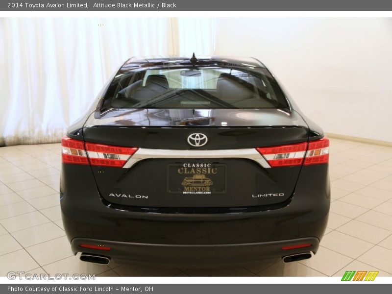 Attitude Black Metallic / Black 2014 Toyota Avalon Limited