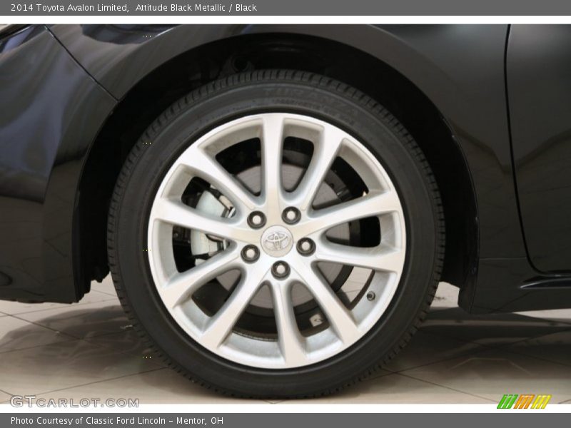 Attitude Black Metallic / Black 2014 Toyota Avalon Limited