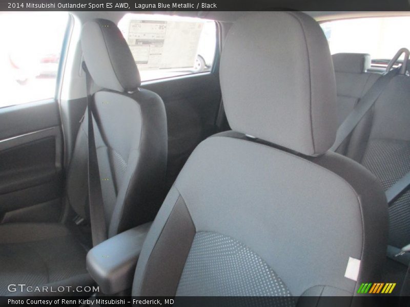 Laguna Blue Metallic / Black 2014 Mitsubishi Outlander Sport ES AWD