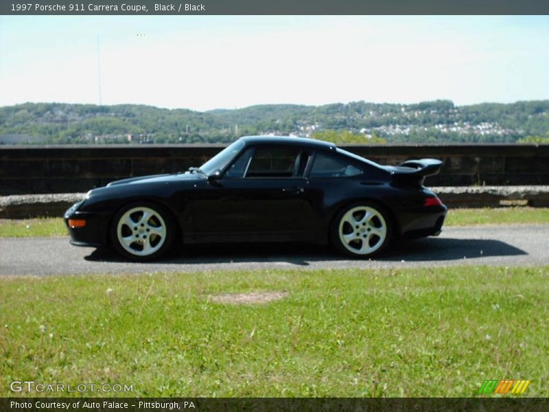 Black / Black 1997 Porsche 911 Carrera Coupe