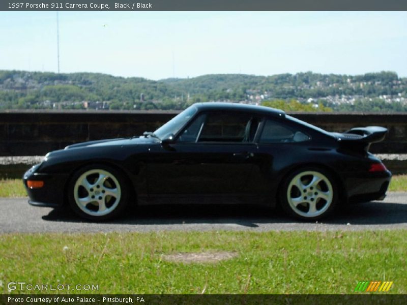 Black / Black 1997 Porsche 911 Carrera Coupe