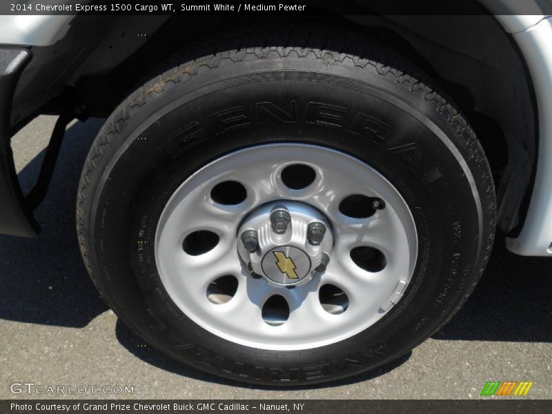 Summit White / Medium Pewter 2014 Chevrolet Express 1500 Cargo WT