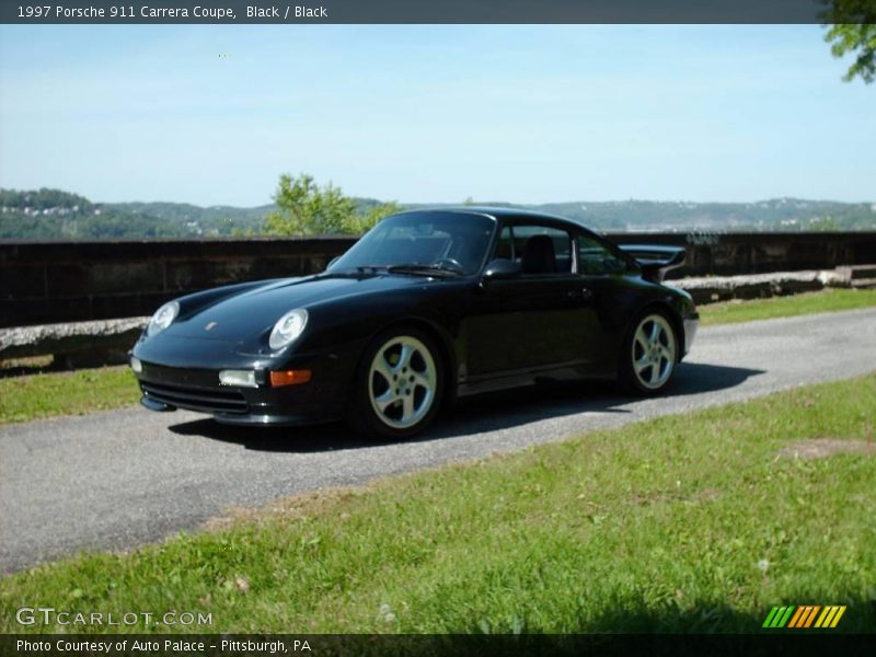 Black / Black 1997 Porsche 911 Carrera Coupe