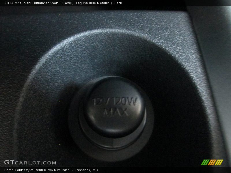 Laguna Blue Metallic / Black 2014 Mitsubishi Outlander Sport ES AWD