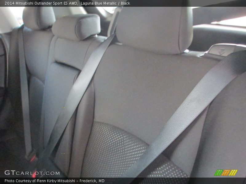 Laguna Blue Metallic / Black 2014 Mitsubishi Outlander Sport ES AWD