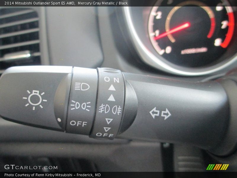 Mercury Gray Metallic / Black 2014 Mitsubishi Outlander Sport ES AWD