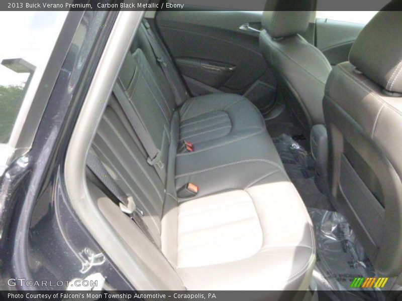 Carbon Black Metallic / Ebony 2013 Buick Verano Premium