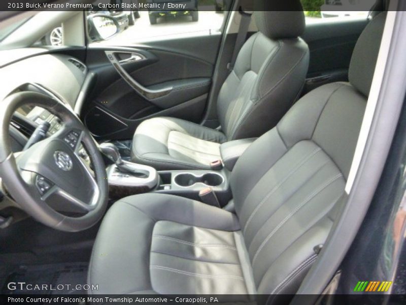 Front Seat of 2013 Verano Premium