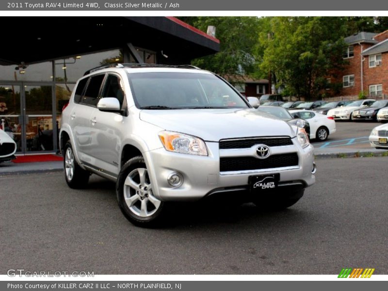 Classic Silver Metallic / Ash 2011 Toyota RAV4 Limited 4WD