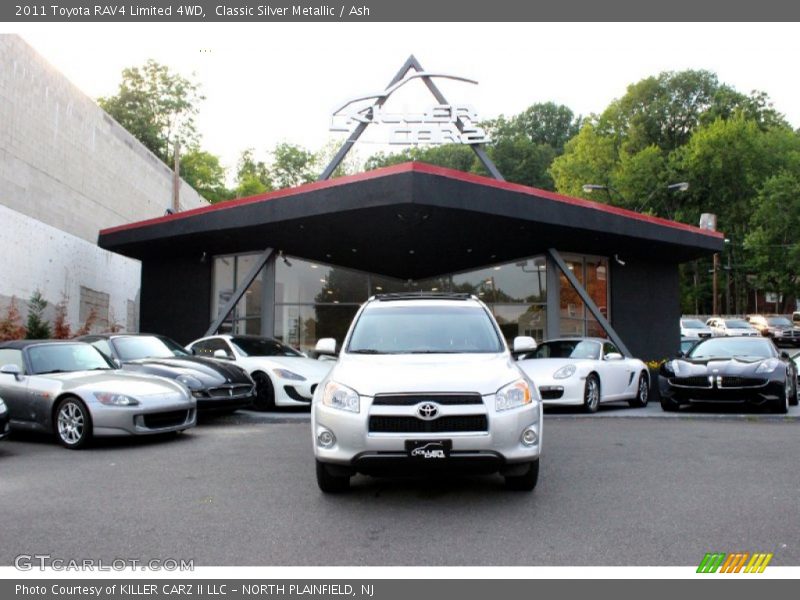Classic Silver Metallic / Ash 2011 Toyota RAV4 Limited 4WD