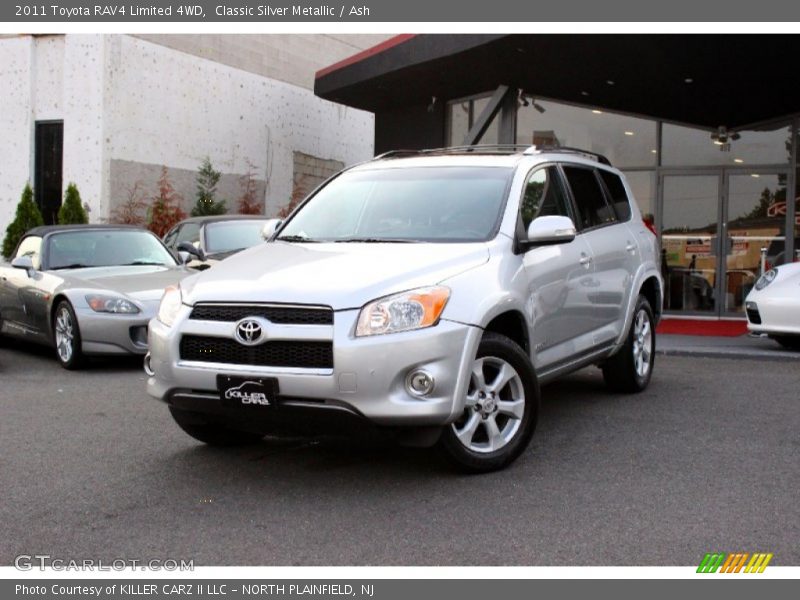 Classic Silver Metallic / Ash 2011 Toyota RAV4 Limited 4WD