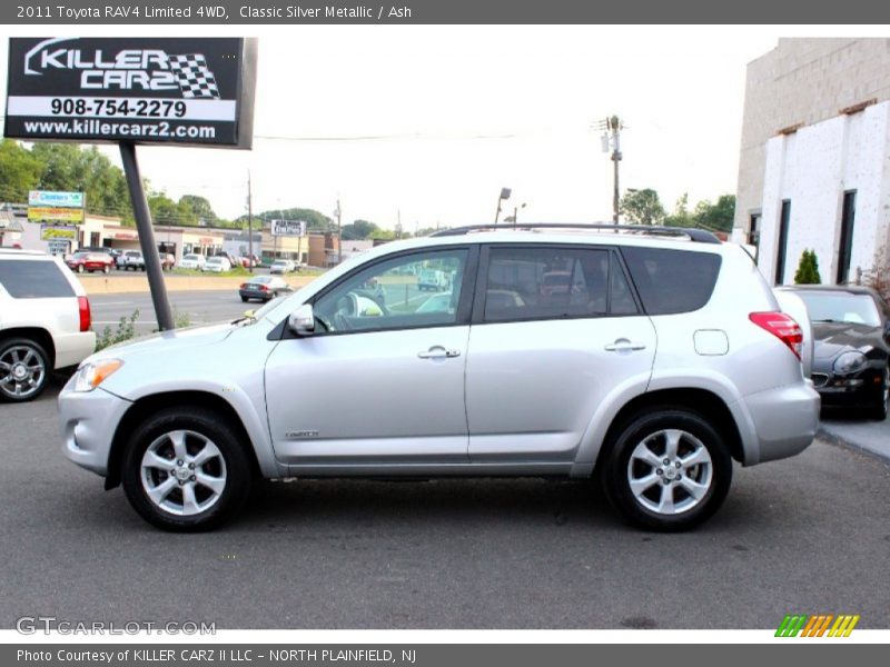 Classic Silver Metallic / Ash 2011 Toyota RAV4 Limited 4WD