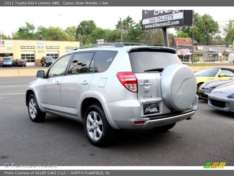 Classic Silver Metallic / Ash 2011 Toyota RAV4 Limited 4WD