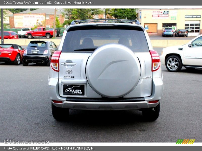 Classic Silver Metallic / Ash 2011 Toyota RAV4 Limited 4WD