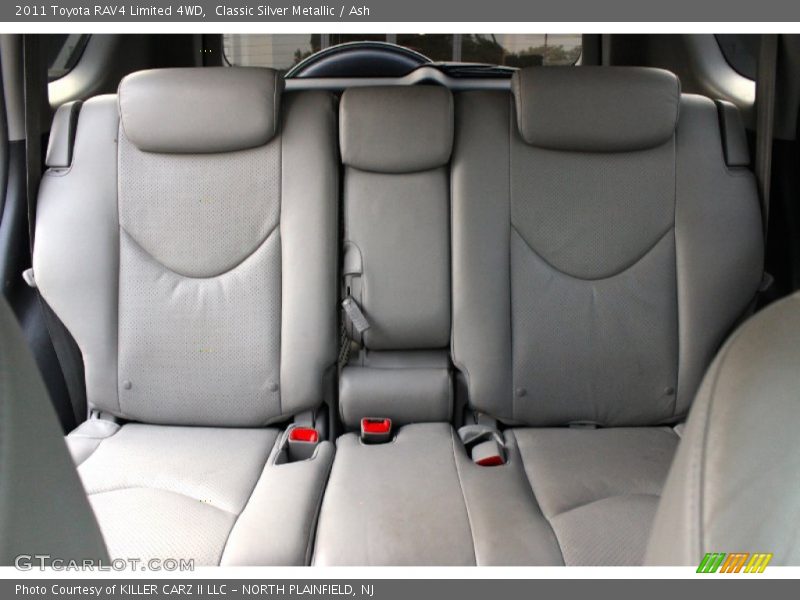 Rear Seat of 2011 RAV4 Limited 4WD