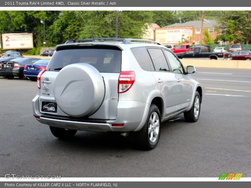 Classic Silver Metallic / Ash 2011 Toyota RAV4 Limited 4WD