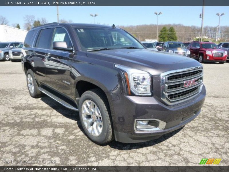 Iridium Metallic / Jet Black 2015 GMC Yukon SLE 4WD